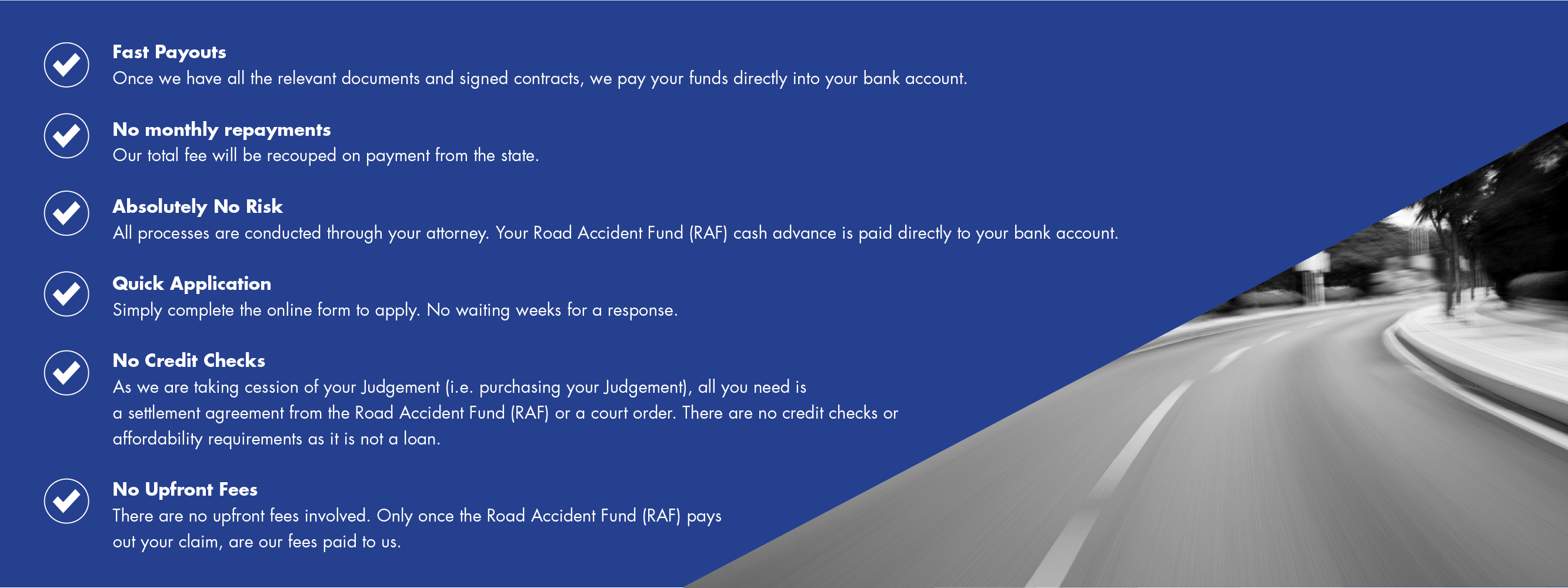 Bridging Finance For Settled Road Accident Fund Raf Claims Augury Capital 6212